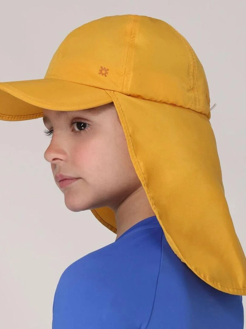 Casquette Legionario Teens Amarelo Queimado Upf50+ / UV Line Jaune