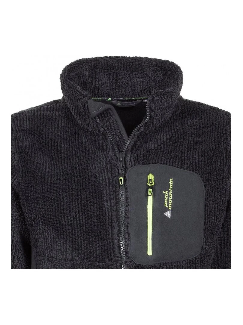 Polaire homme CAFFY   PEAK MOUNTAIN   Gris