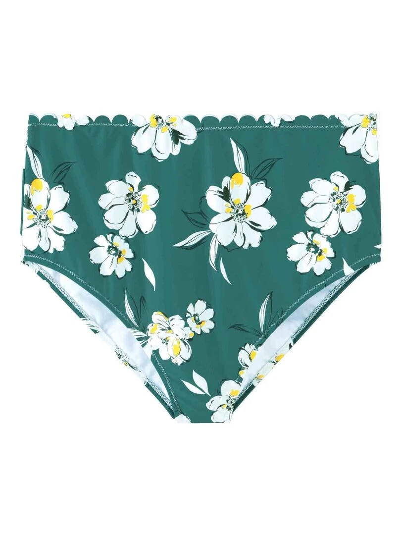 Culotte de bain taille haute BAHIA Brigitte Bardot Bain Vert