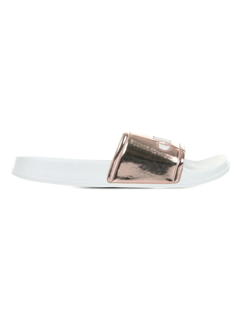 Mules Giselle Blanc Rose