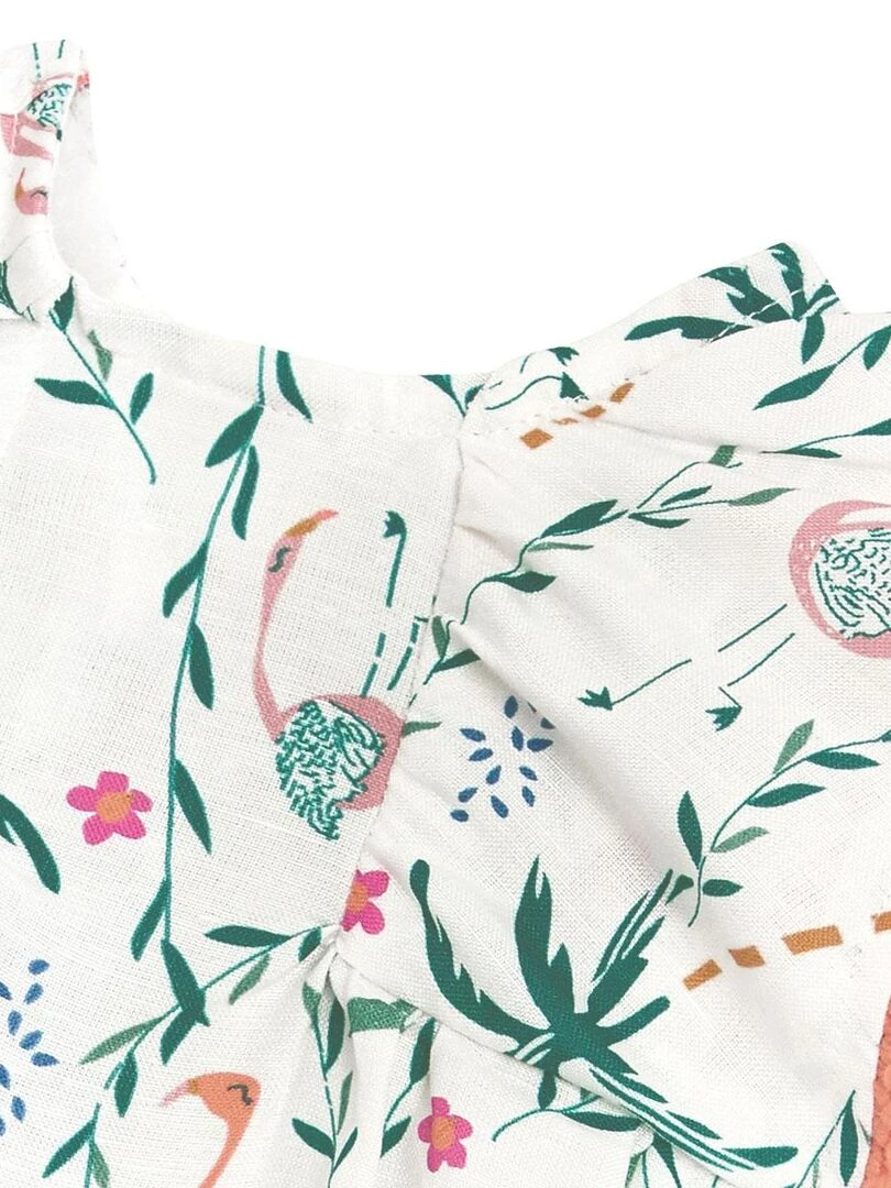 Tunique fille Cabacao   Blanc