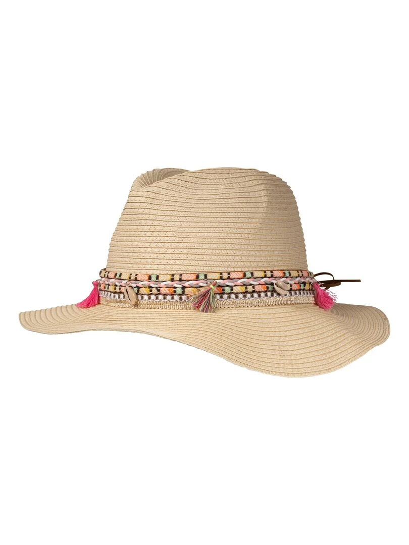 Isotoner Chapeau Fedora Lien Brésilien Multicolore