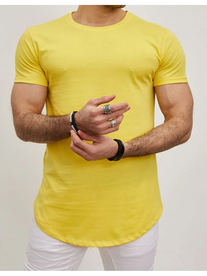 T Shirt Kebello   Jaune