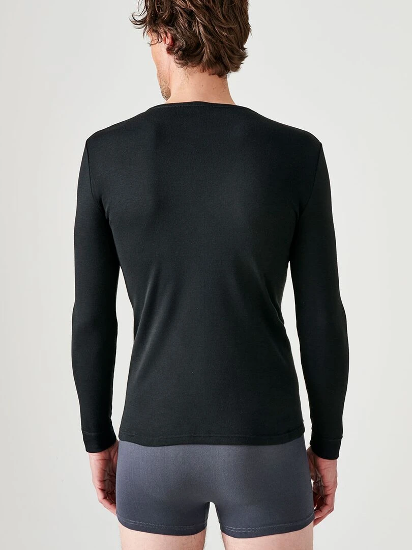 T shirt 'Damart' thermolactyl niveau 3 noir