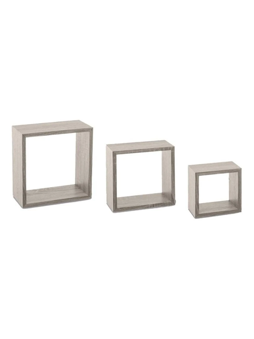 Etagère Fixy Cub chêne gris X3 Gris