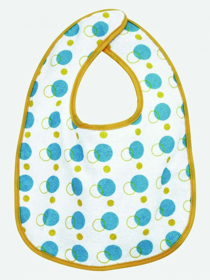 Lot de 2 bavoirs bébé Kinousses   Jaune