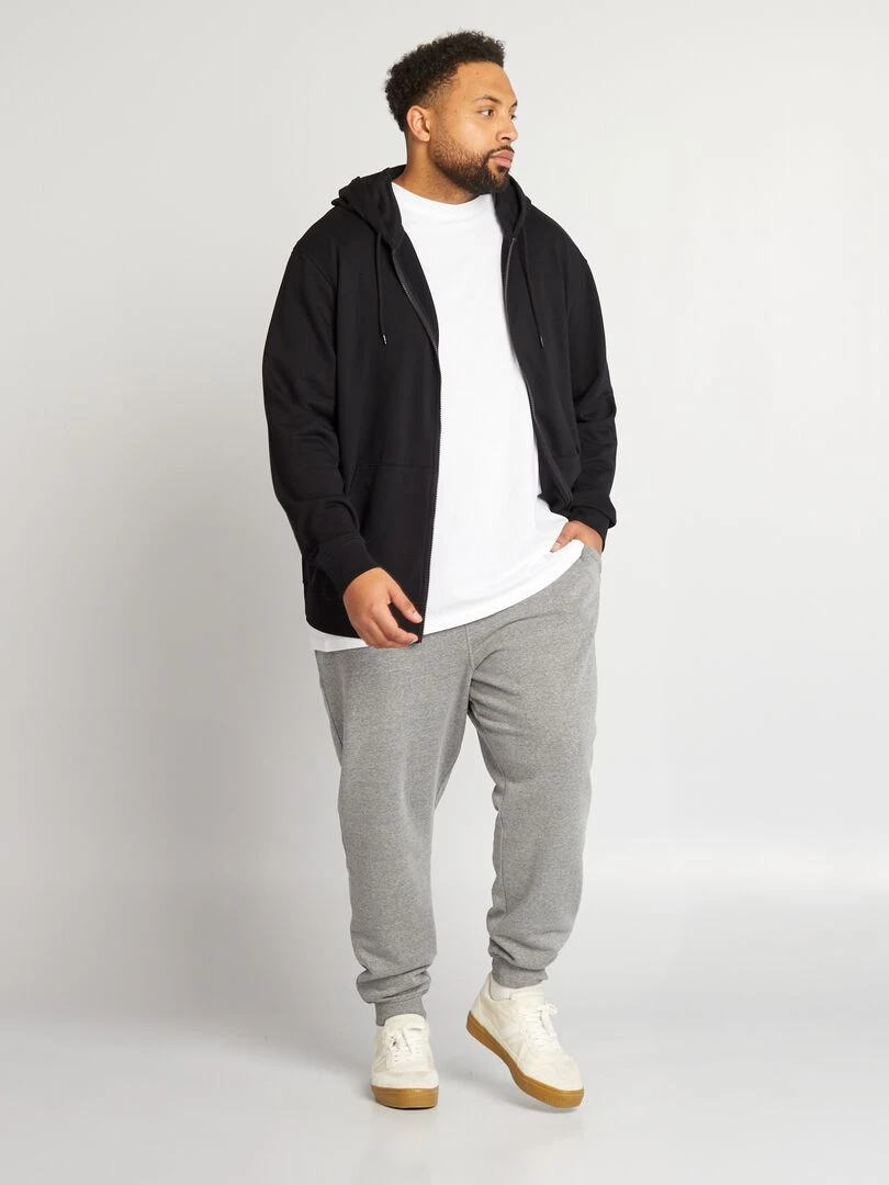 Pantalon de jogging en molleton Gris