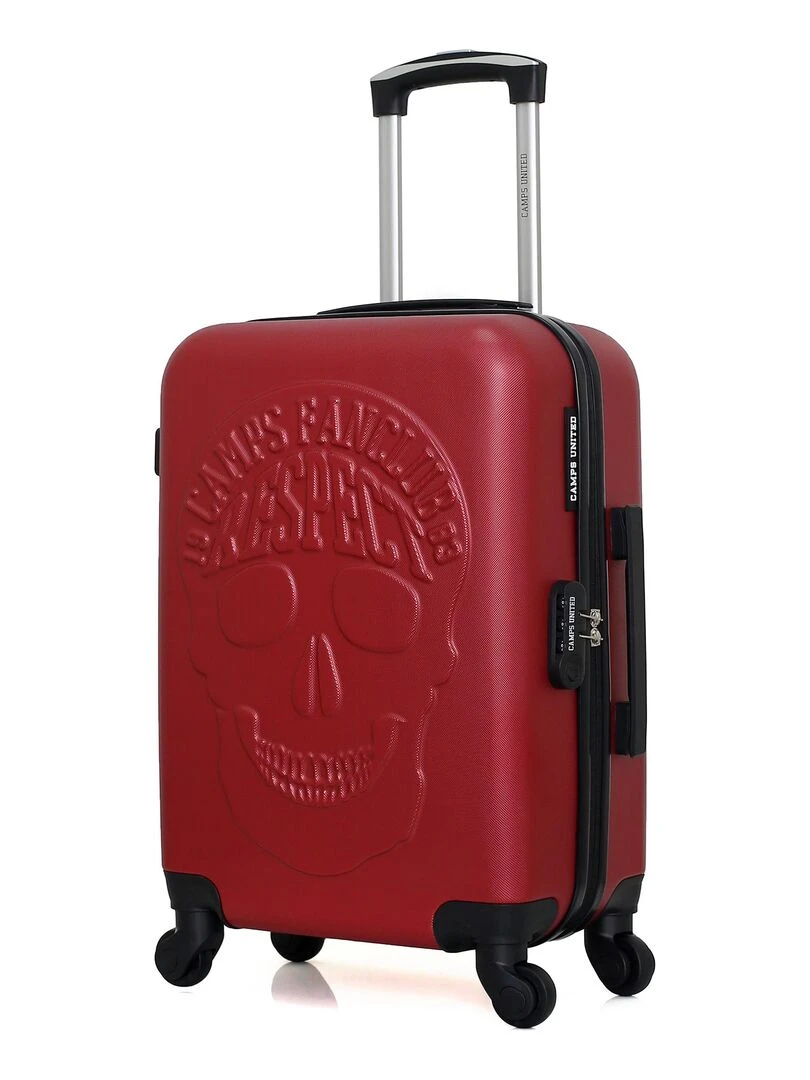 CAMPS UNITED VALISE CABINE ABS CORNELL 4 ROUES 55 CM Bordeaux