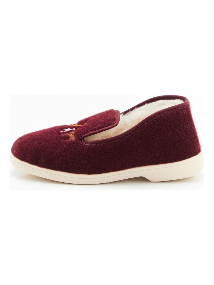 Charentaises Thermolactyl Damart Bordeaux