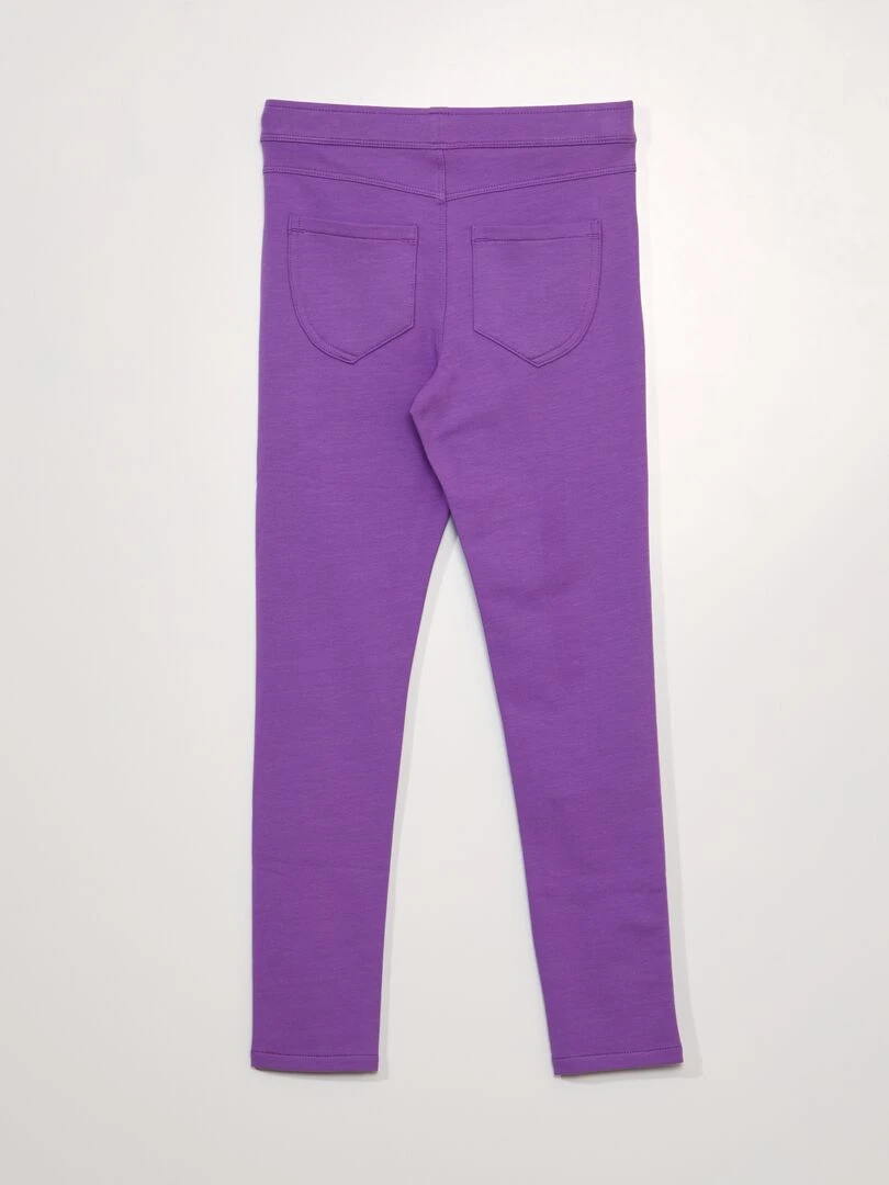Jegging uni   Violet