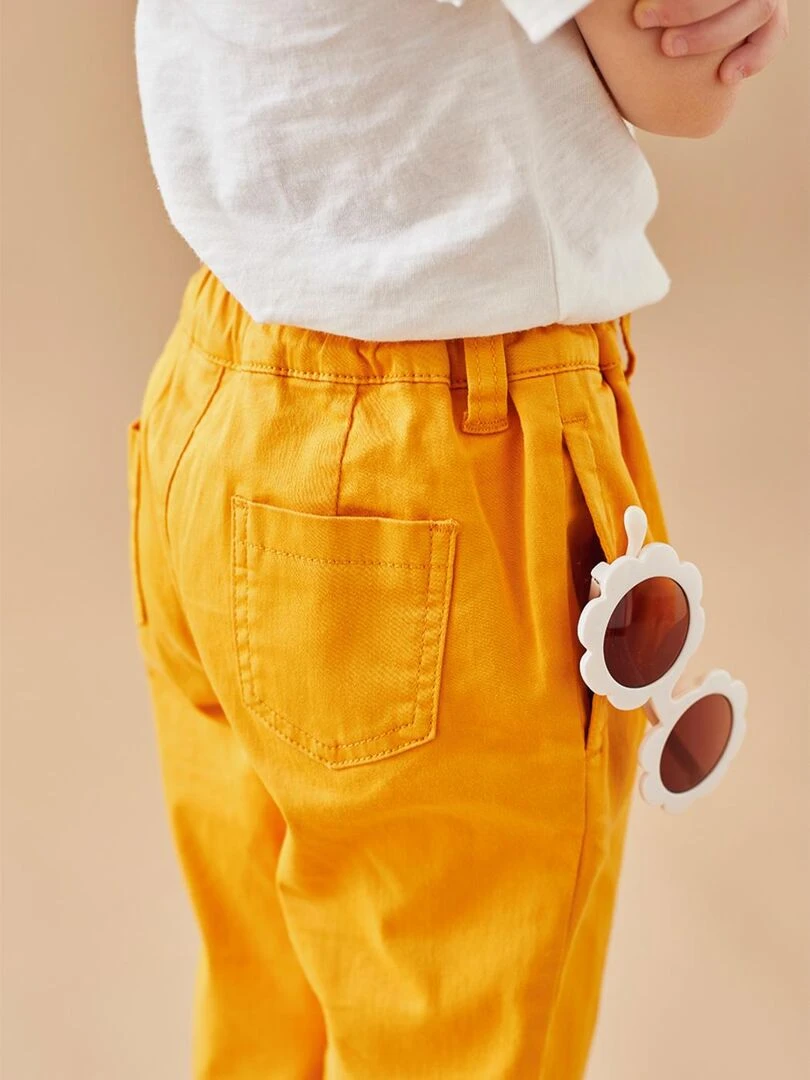 Pantalon en twill Noukie's Jaune