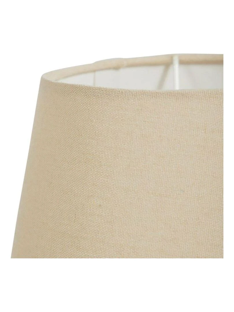 Lampe céramique lin Mathilde nude   Beige