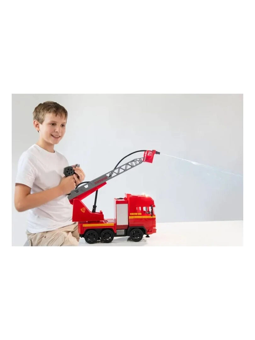 Camion de pompiers Racer R/C avec son et lumière 2.4GHz   N/A