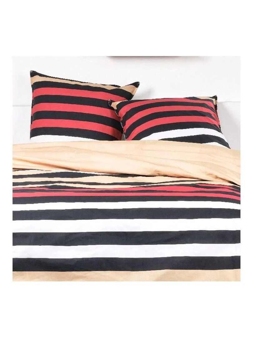 Housse de couette  Sunshine 11.1 + taie(s) 100% coton 57 fils   Beige