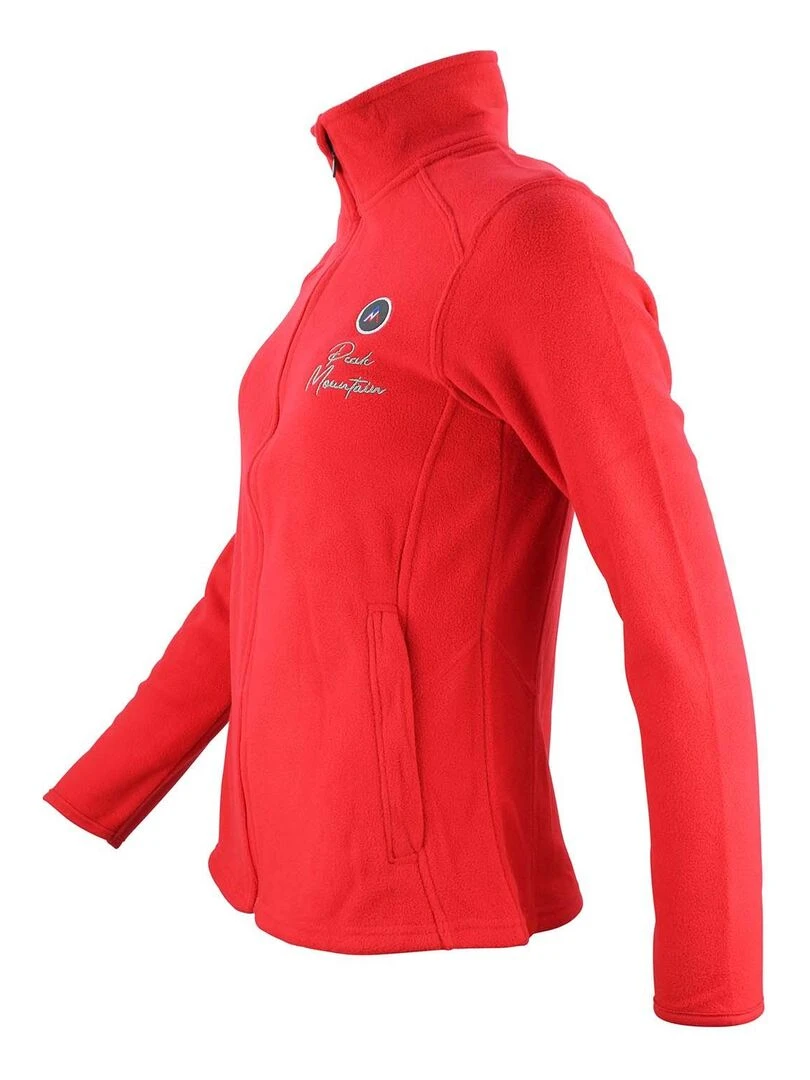 Blouson polaire femme ADARO   Rouge