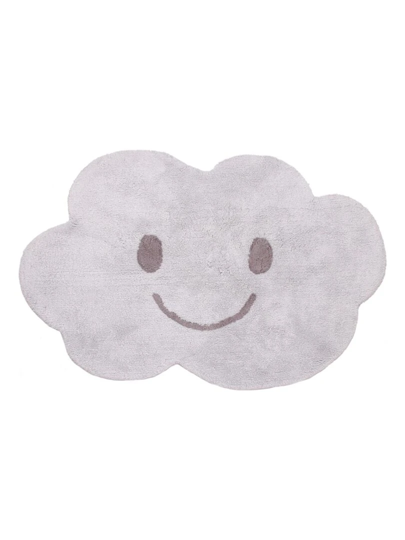 Tapis Lavable Nuage Nimbus Gris (115 X 75 Cm) Gris