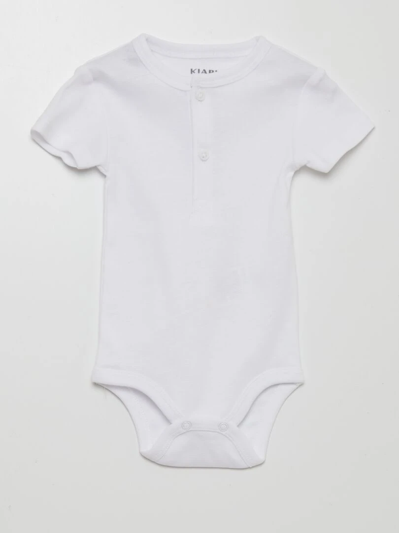 Lot de 2 bodies   BLANC