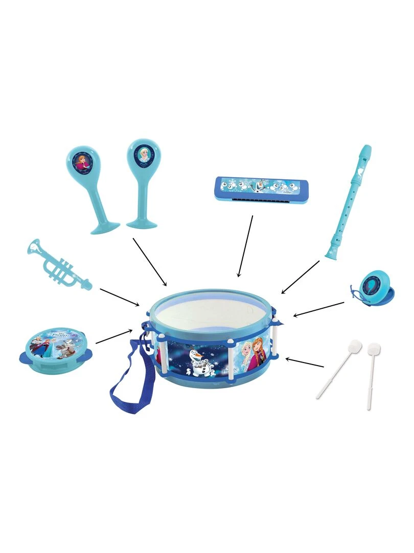 Set Musical 7pcs Reine Des Neiges   N/A