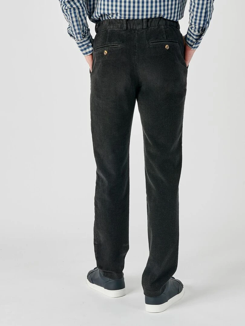 Pantalon velours côtelé   Damart   Noir