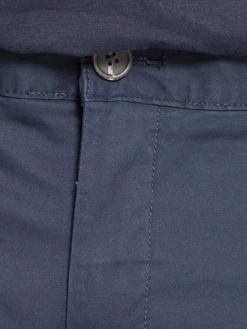 Chino slim   L32   bleu marine