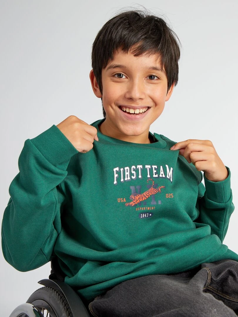Sweat en molleton So Easy Vert