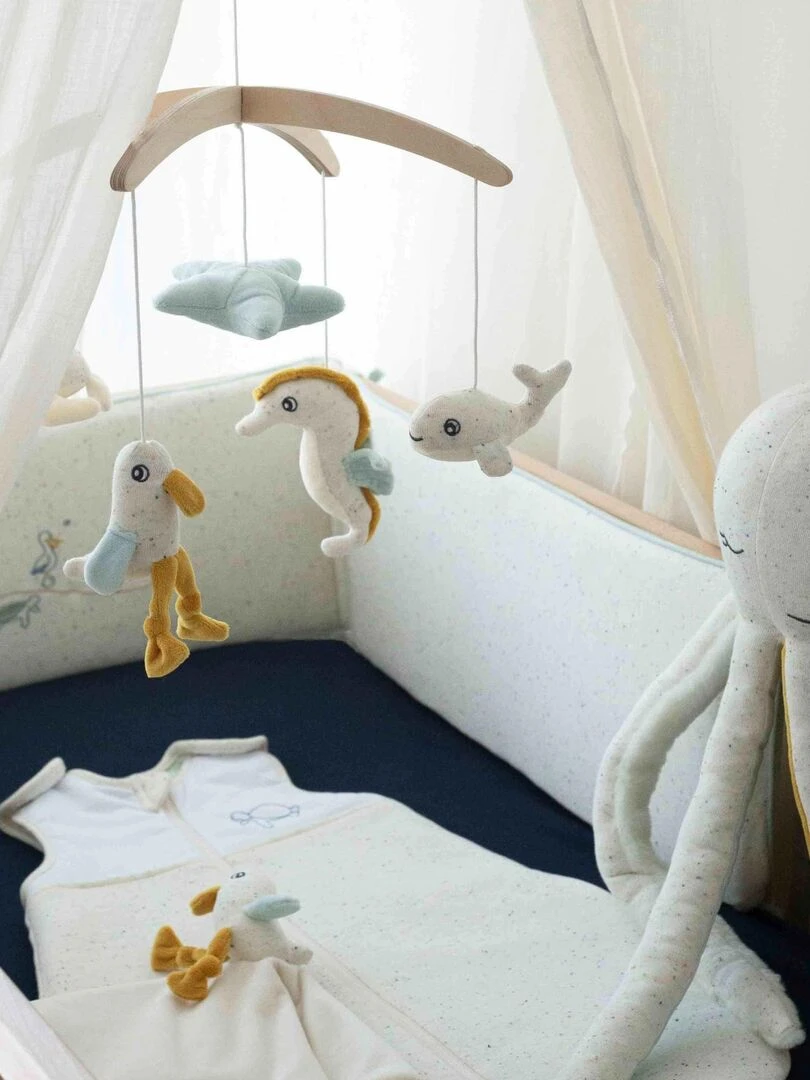 Mobile musical lit bébé Trois Kilos Sept   Vert