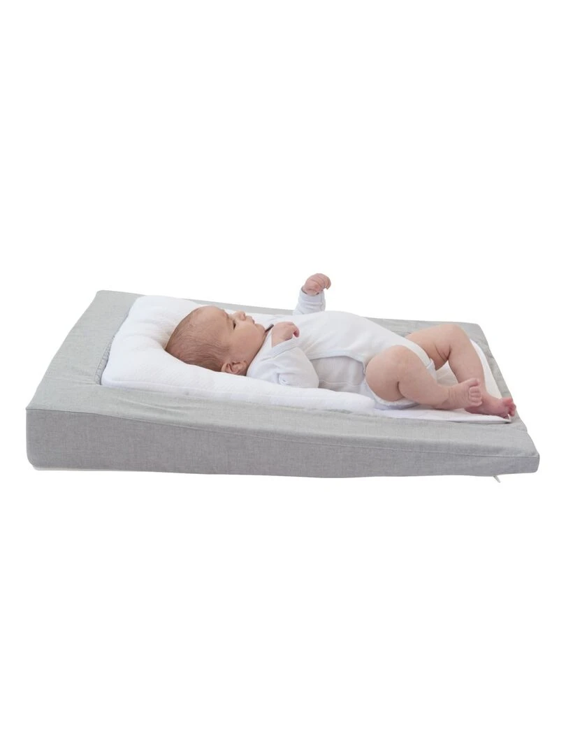 Candide   Matelas à langer douillet évolutif gris chiné   Gris