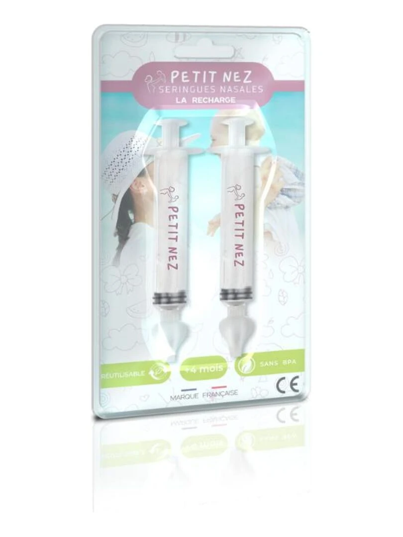 Recharges seringues nasales l Petit Nez ®️ Transparent