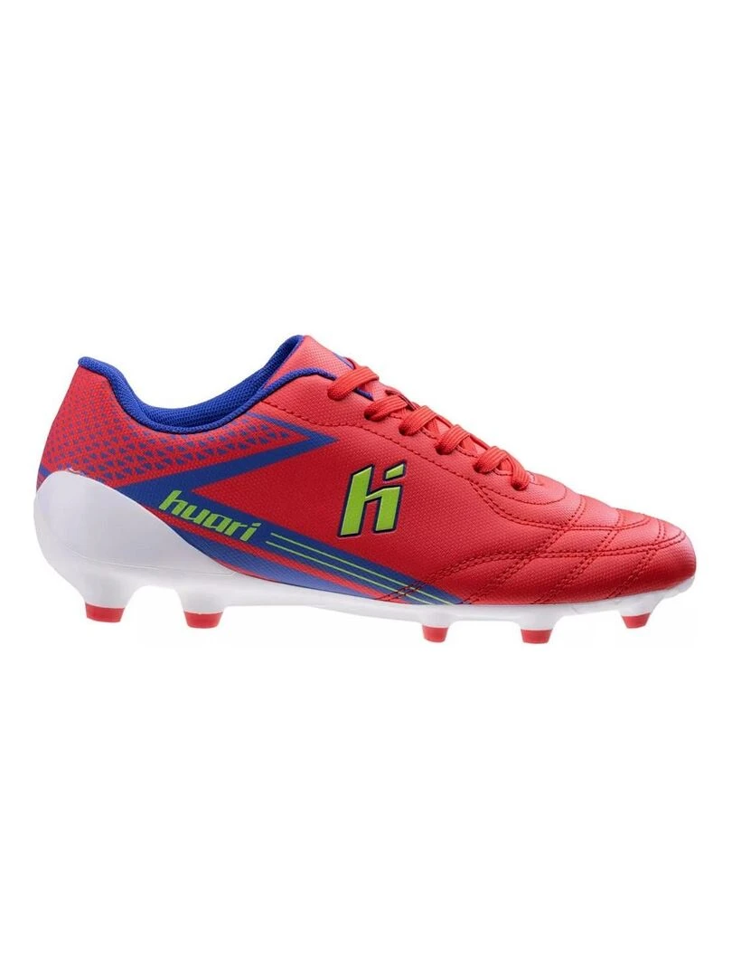Huari   Chaussures de foot OCTUBRI   Rouge carmin
