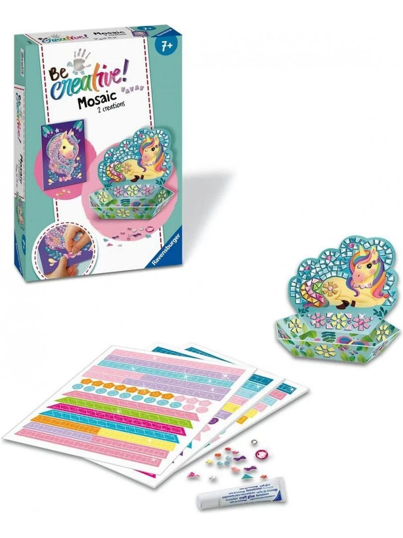 Mosaïque : Licorne Be Créative   N/A