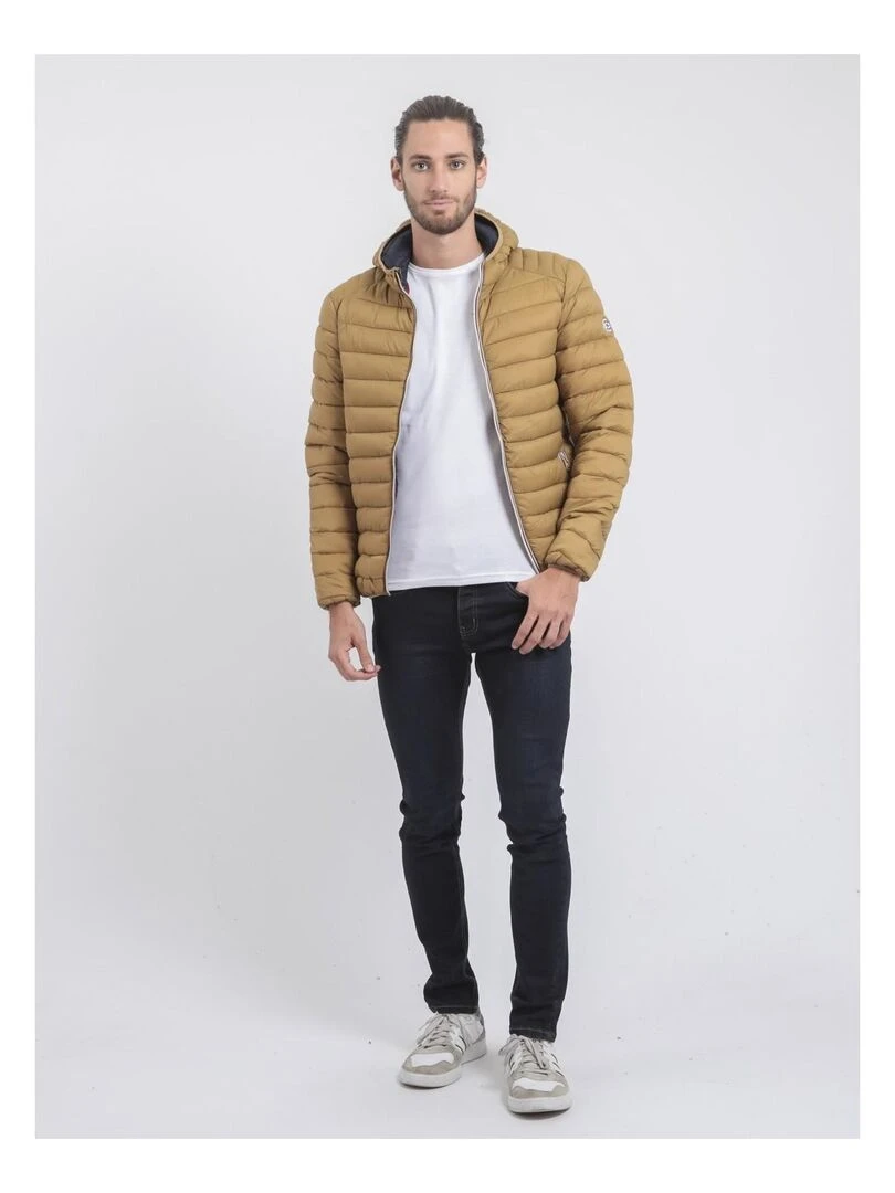 Doudoune légère capuche ZILLING II   Marron caramel