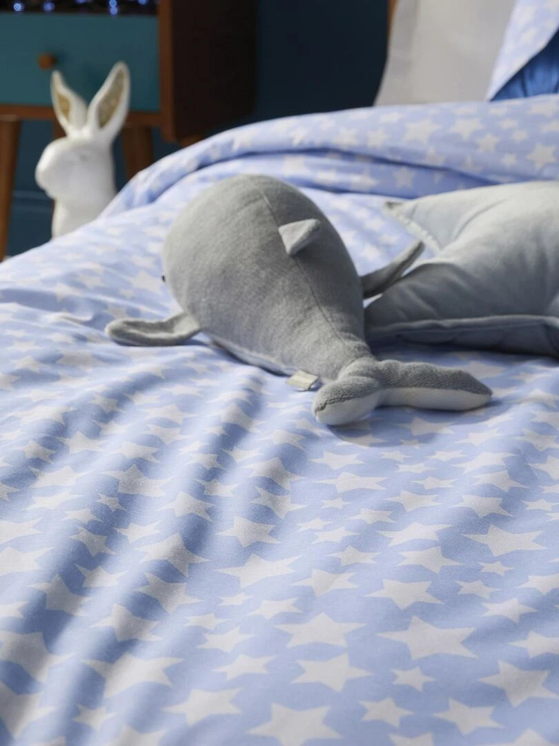 Housse de couette étoiles bleues Bleu