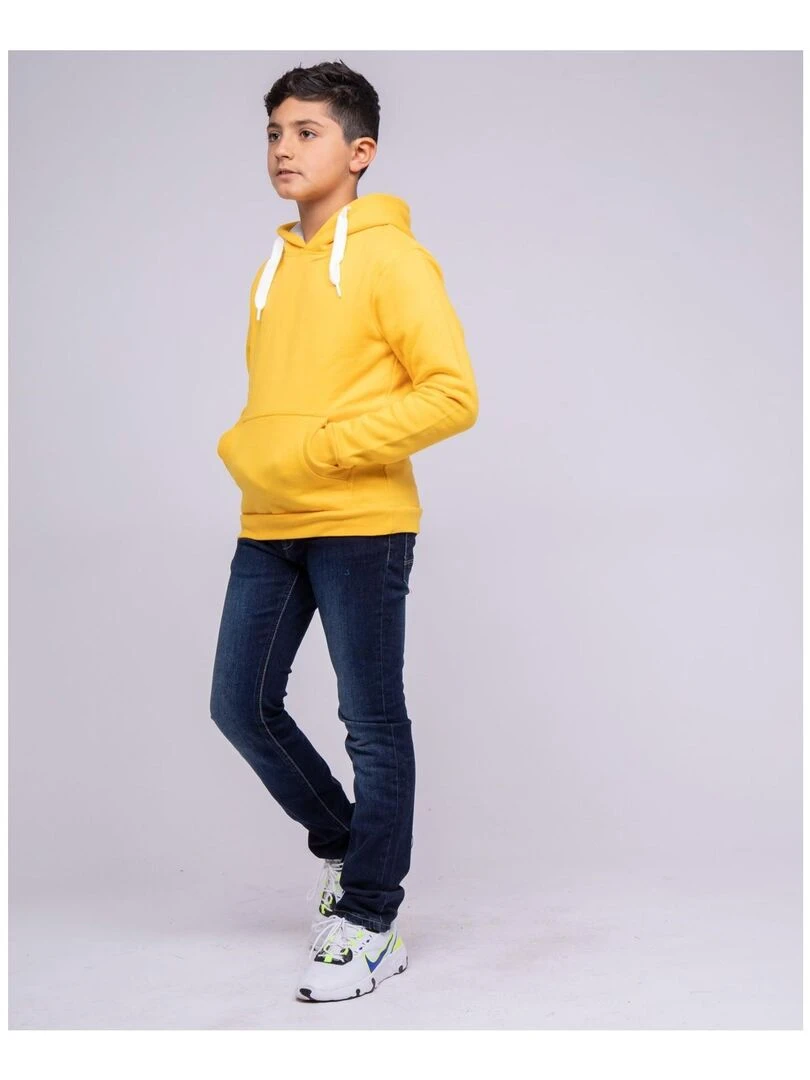 Sweat capuche WIDMO J   Jaune