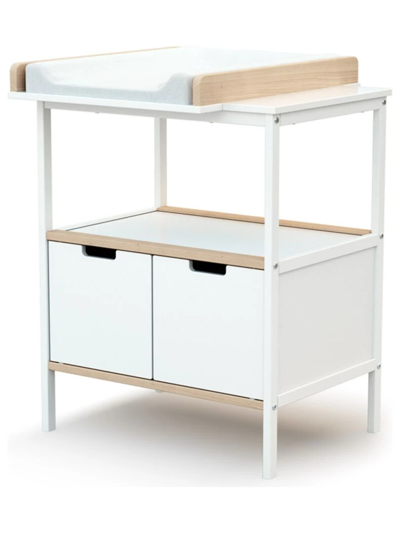 AT4 Meuble à Langer ESSENTIEL Blanc Beige