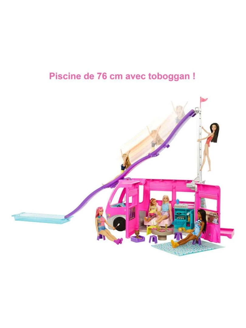 Coffret Barbie : Méga Camping Car De Barbie N/A