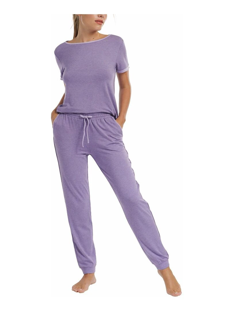 Bas pyjama pantalon Laura   Violet