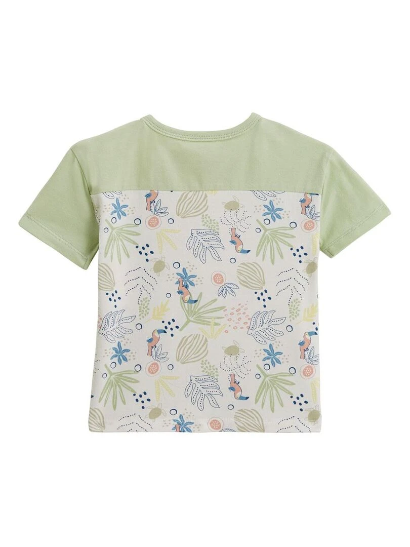 T shirt bébé Moka Vert