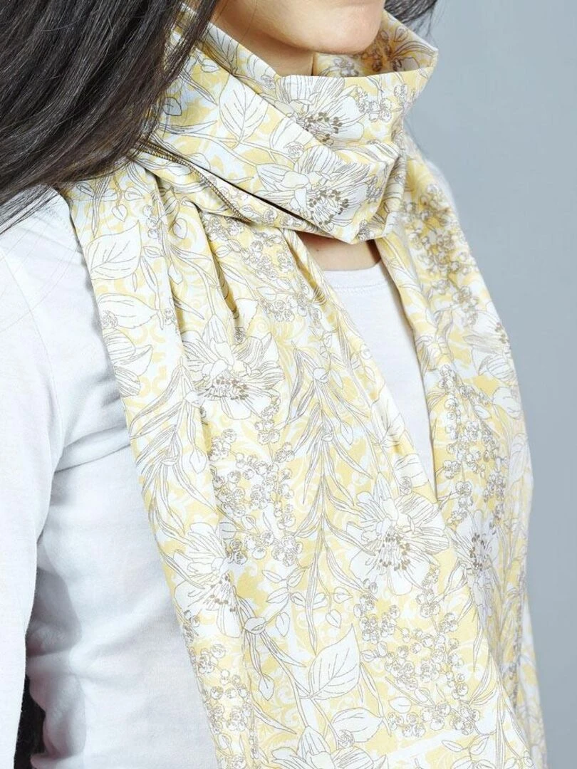 Echarpe légère Laguna   Fabriqué en Europe   Jaune