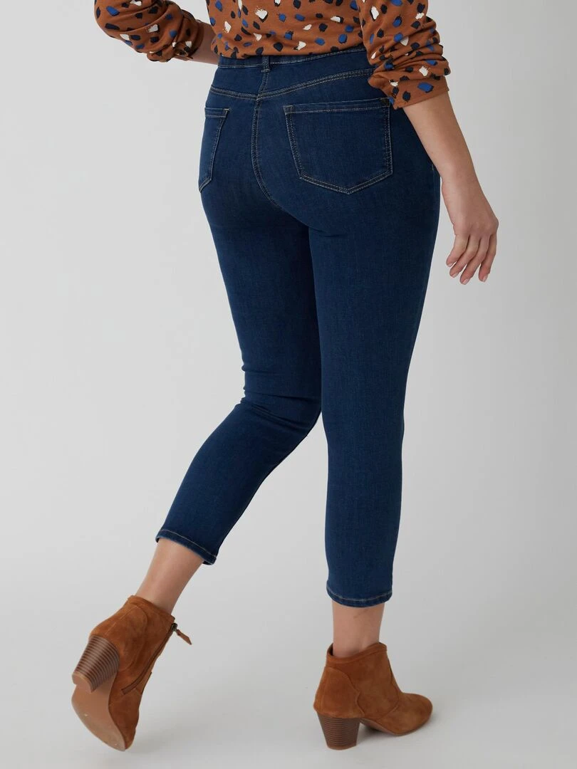 Slim 7/8ème taille haute Perfect Fit by Damart   Damart   Bleu