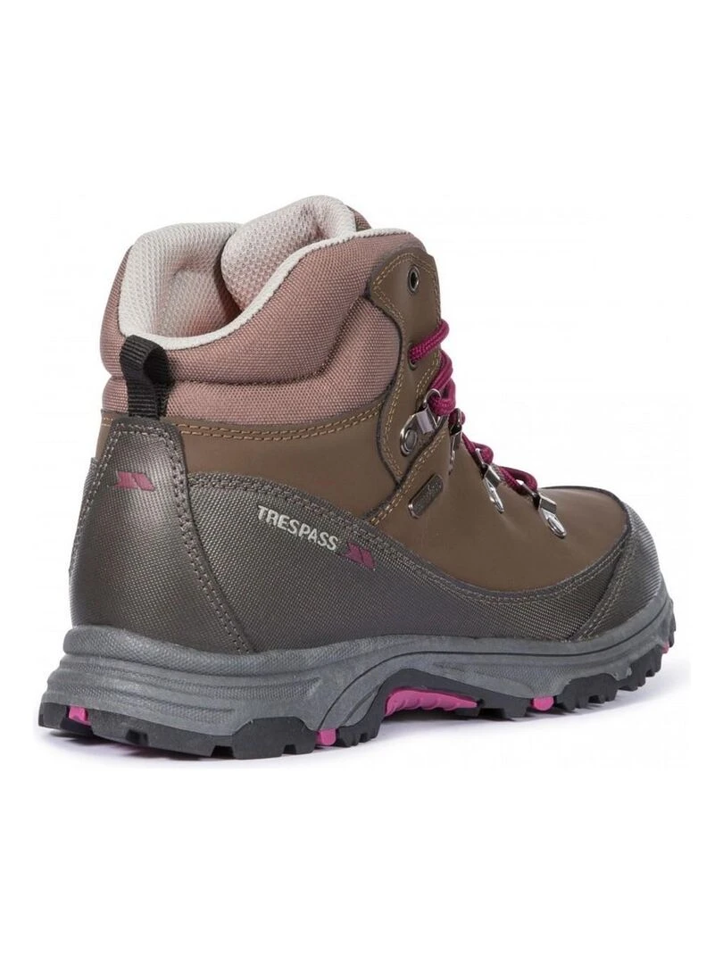 Trespass Glebe II Chaussures de randonnée imperméables unisexe Marron