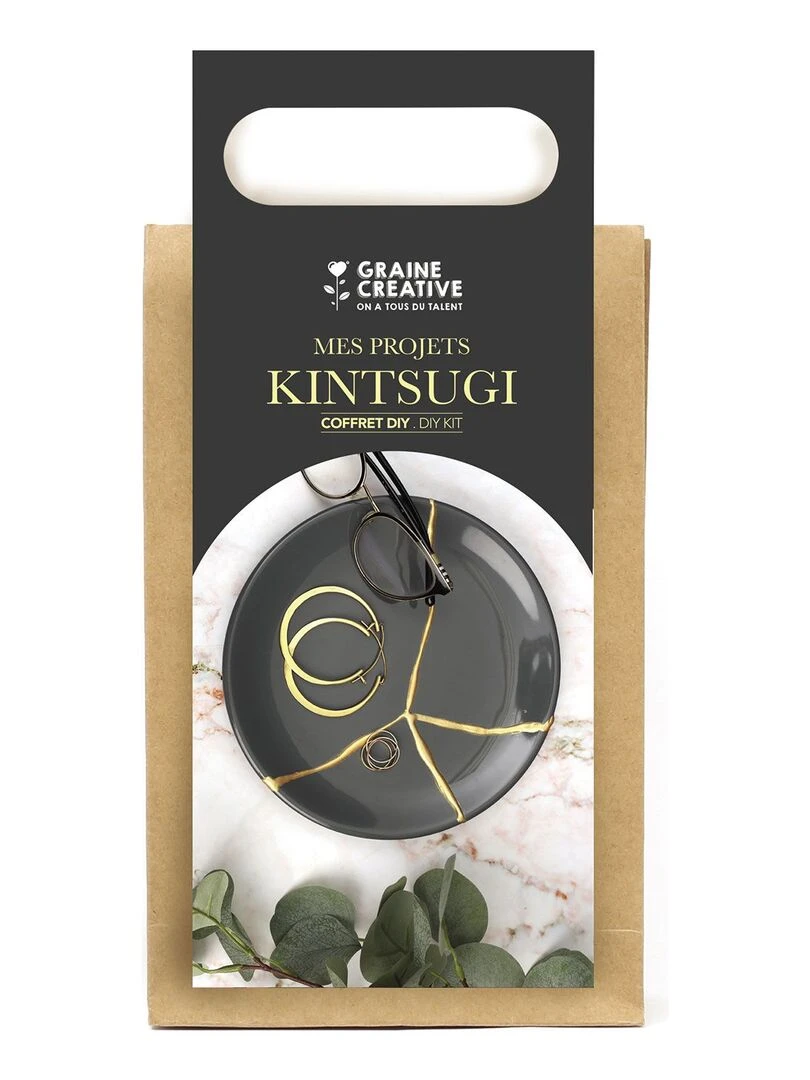Coffret DIY réparation Kintsugi doré   N/A