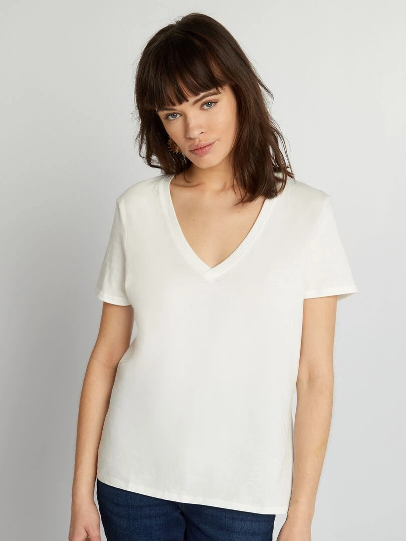 T shirt basique blanc
