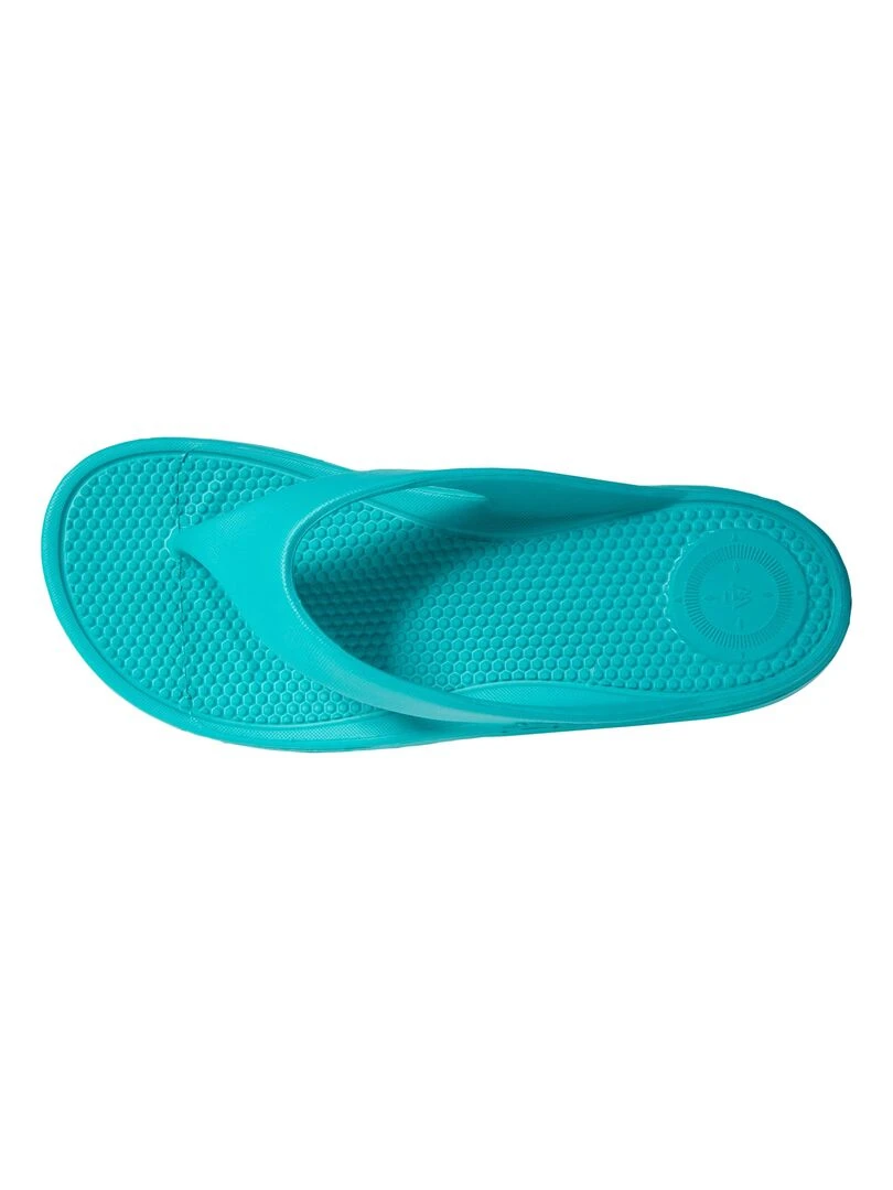 Tongs Femme Confort Turquoise   Bleu turquoise