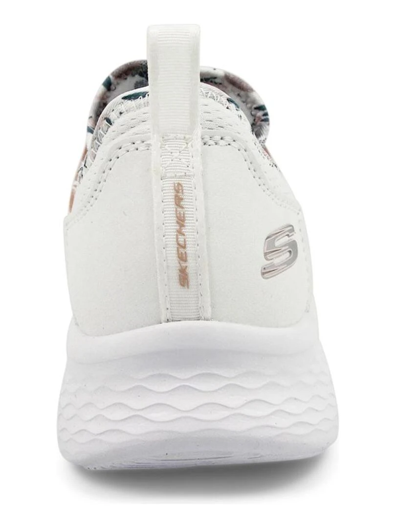 Baskets SKECH LITE PRO   FLOURISHING STEPS   Blanc