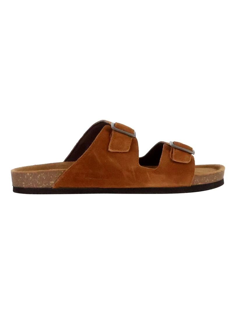 Sandales Cuir Redskins California   Marron