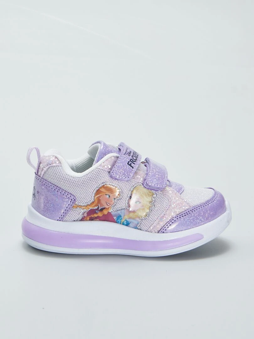 Baskets lumineuses 'Reine des Neiges' Violet