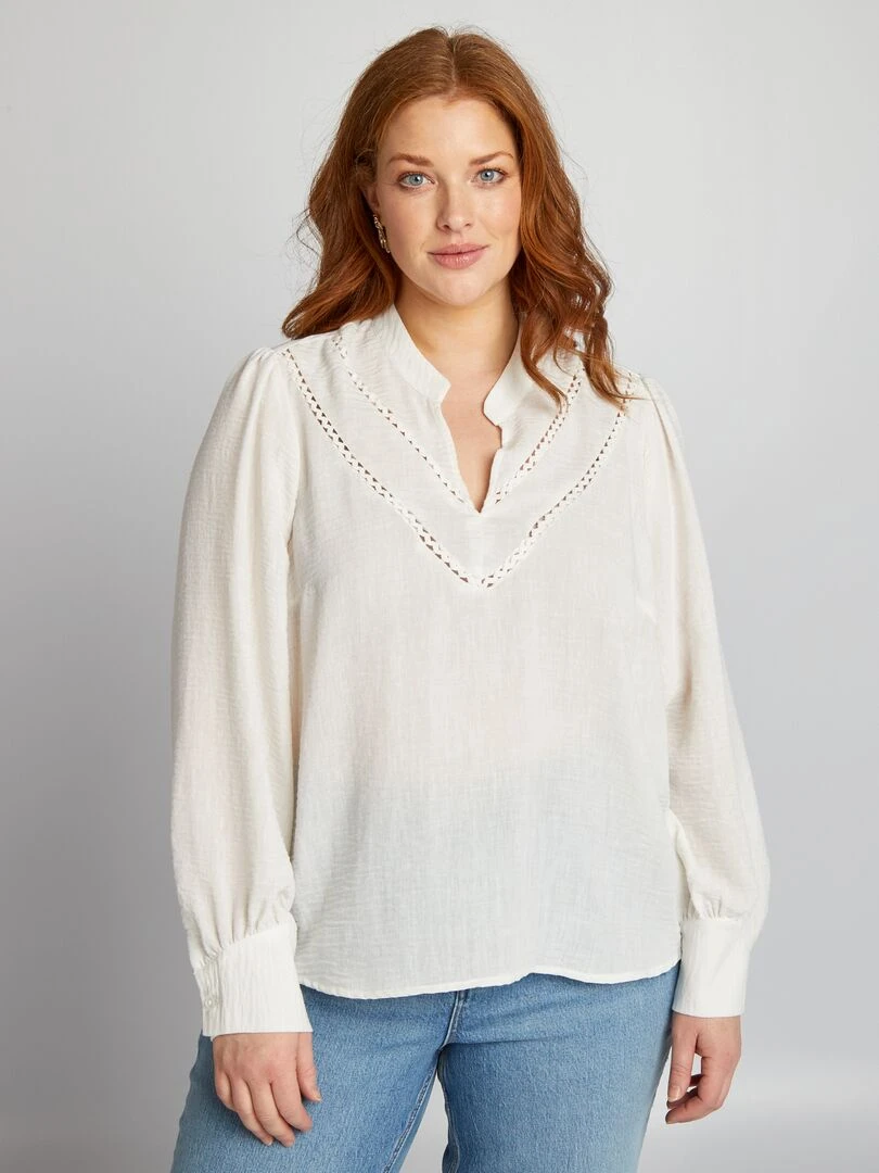 Chemisier 'Vero moda'   Blanc