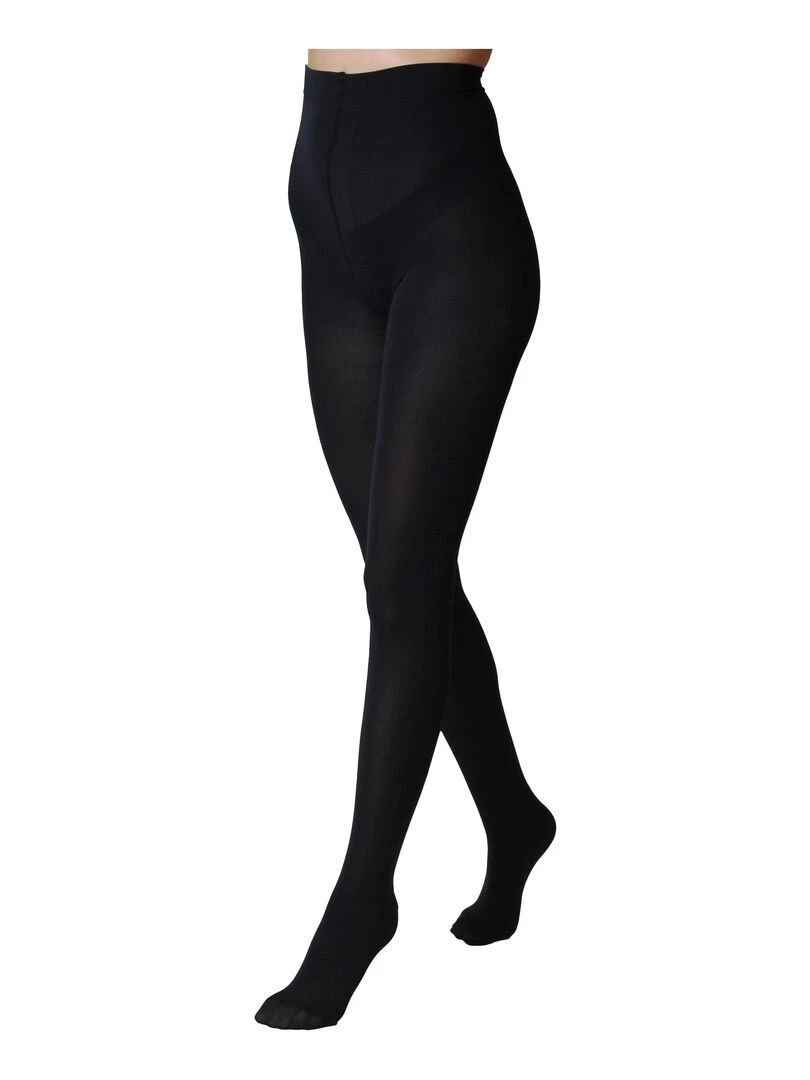 Iride 50den opaque collant 3D Bleu