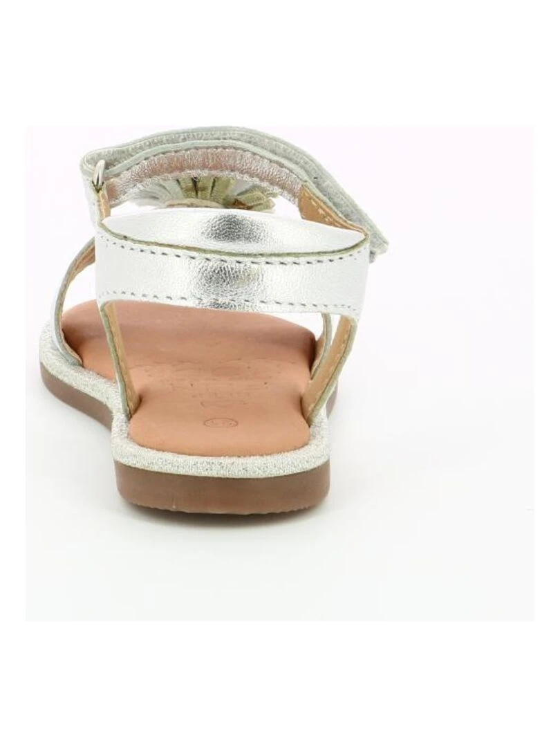 Sandales Cuir Paxilla   Argent