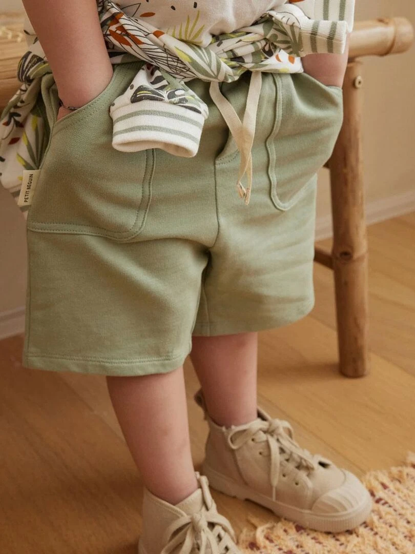 Bermuda enfant Olajava   Kaki